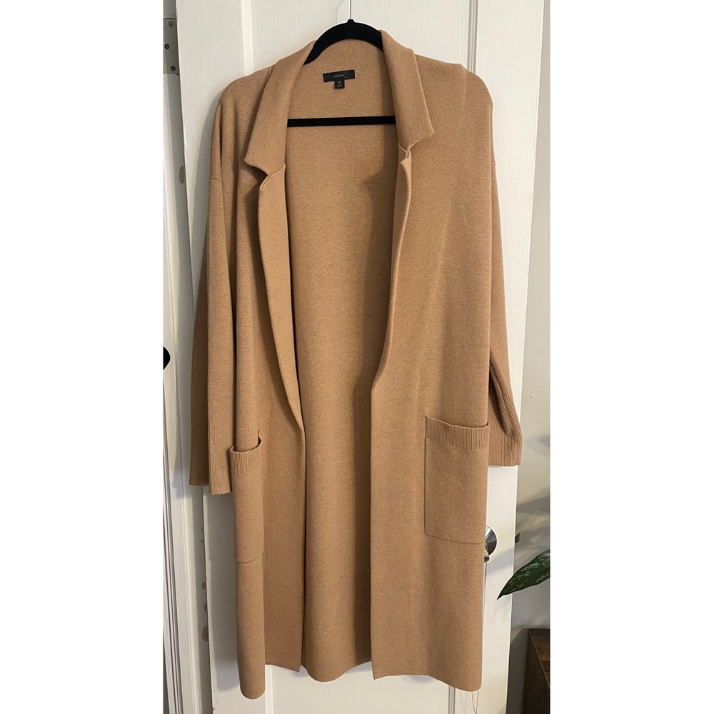 J-Crew long sweater blazer